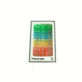 Mini mobile phone microscope with 60x magnification and LED light attached to smartphone