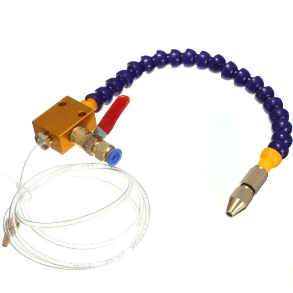 Spray nozzle for etching machine coolant with adjustable atomiser, 36cm length brass fittings