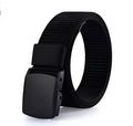 Men's anti-allergic belt metal buckle Korean version black colour