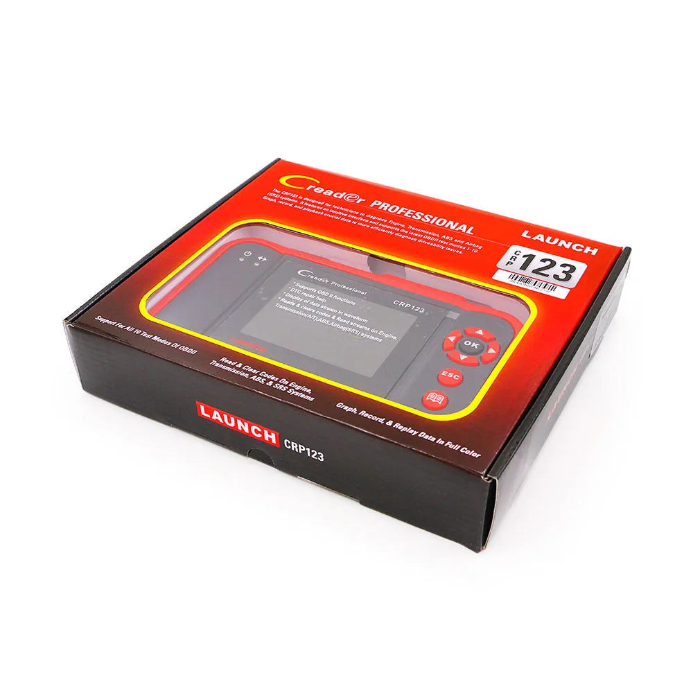 CRP123 automobile fault detector diagnostic equipment with main machine, cables, card reader and user manual