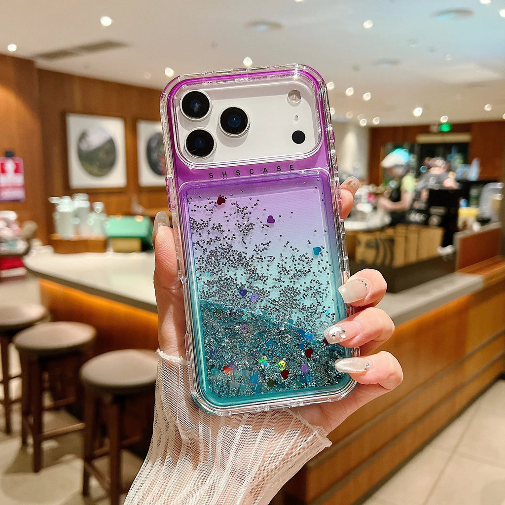 Dream Gradient drop-resistant TPU phone case for Apple iPhone models in gradient colour finish