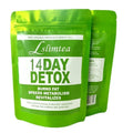 14-day herbal detoxification diet tea pack with 14 individual 3g sachets