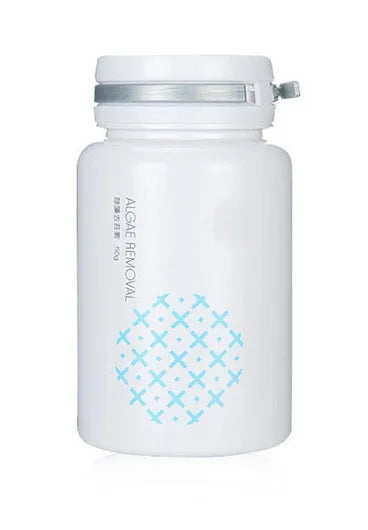 50g algaecide container for swimming pool and aquarium algae control treatment