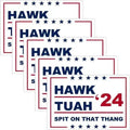 Spoof car funny election sticker set in black and white, 20x13cm coated paper modern simplicity geometric design