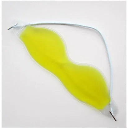 Gel ice eyeshade cooling eye mask 16x5cm available in blue