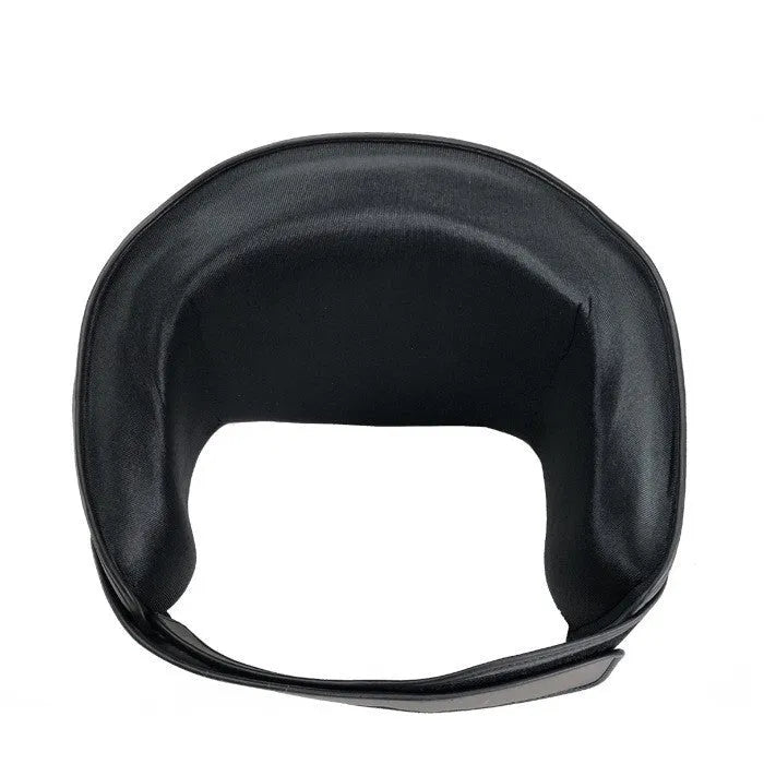 Dark grey Sanda boxing chest protection target for waist safety during martial arts training.