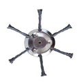 Stainless steel replacement wire head for lithium battery grass strimmer, showing knife blades and anti-falling design.