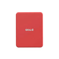 Magnetic wireless power bank 4225mAh plastic shell in black for Apple devices