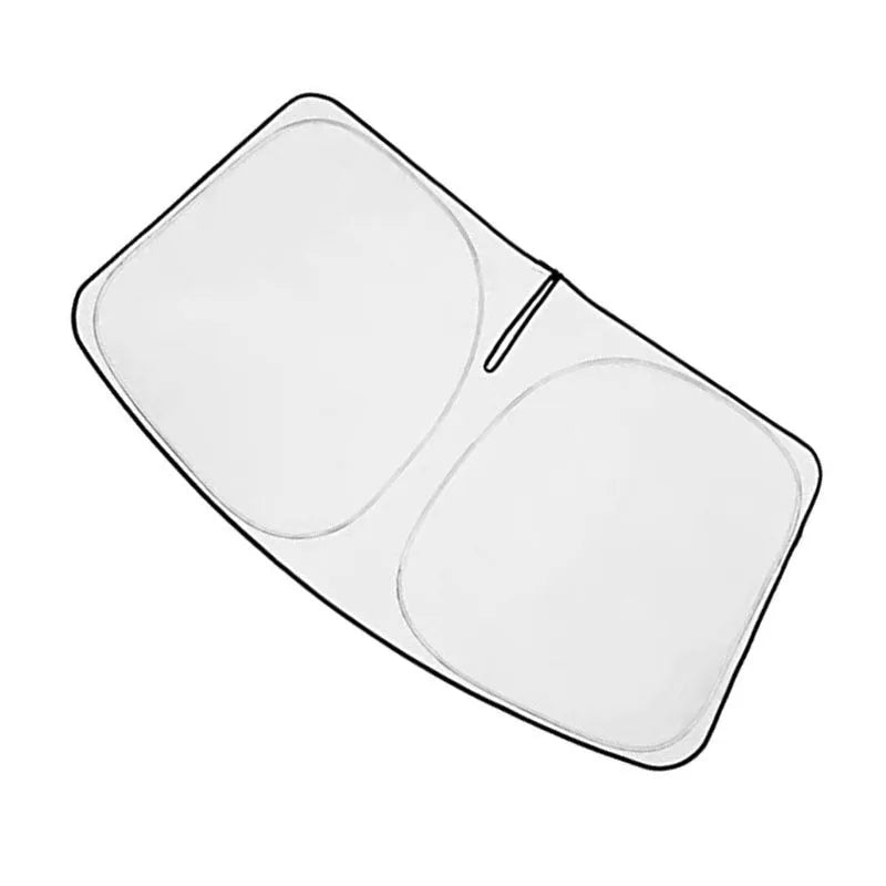 Silver car windshield sunshade designed for Toyota NOAH XOVY 90 series vehicles.