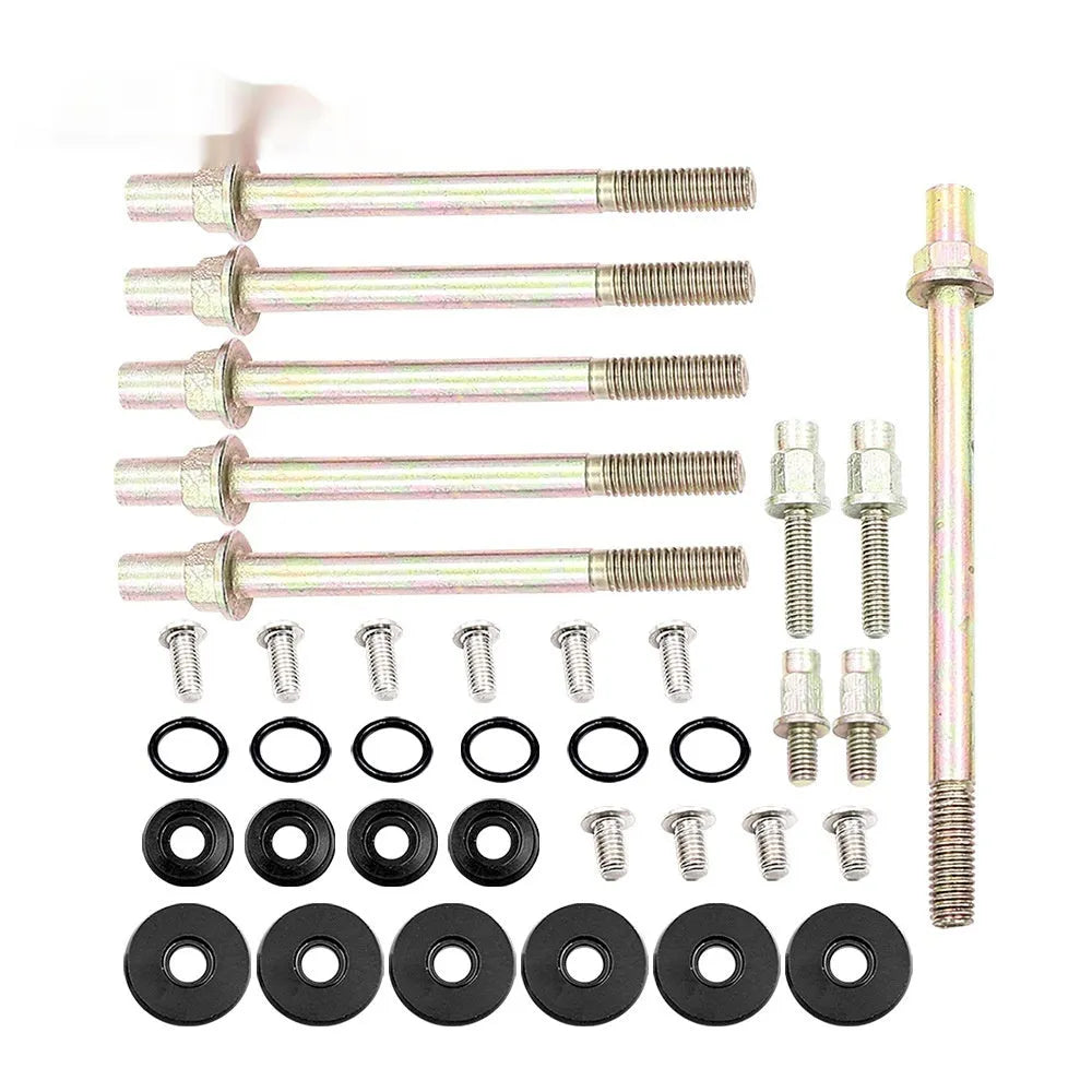 Aluminium alloy engine gasket kit for Honda Civic K Series in black, blue, red, silver colours.