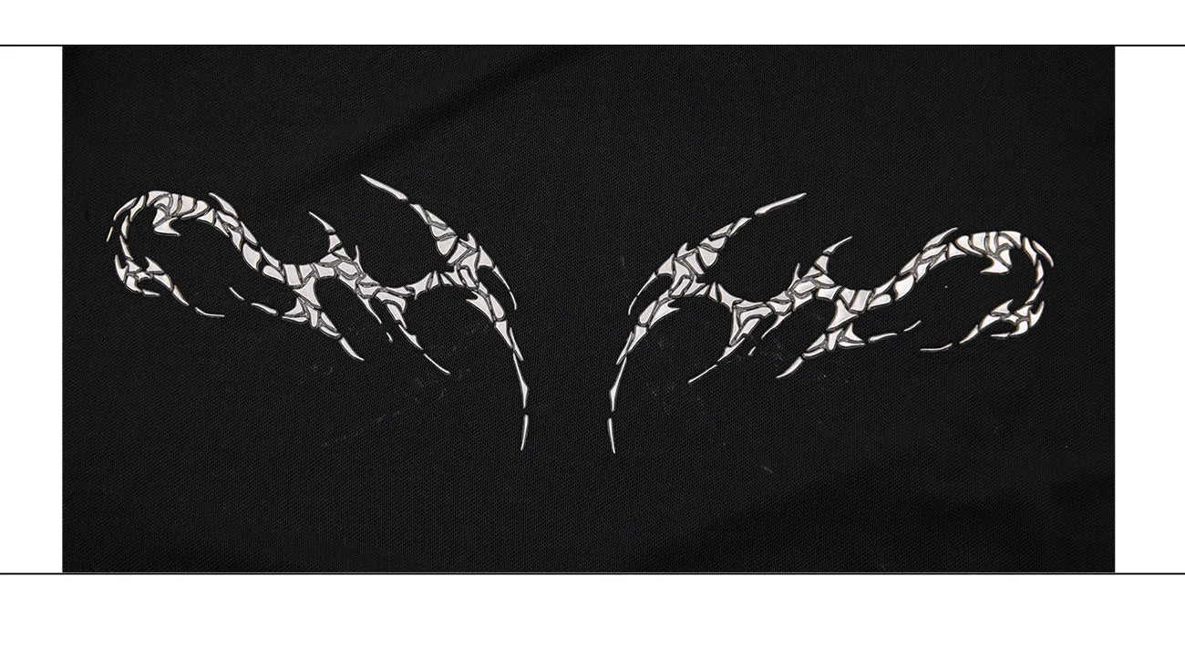 Men's black slim-fit long sleeve mesh bottoming shirt with a cooling fabric texture.