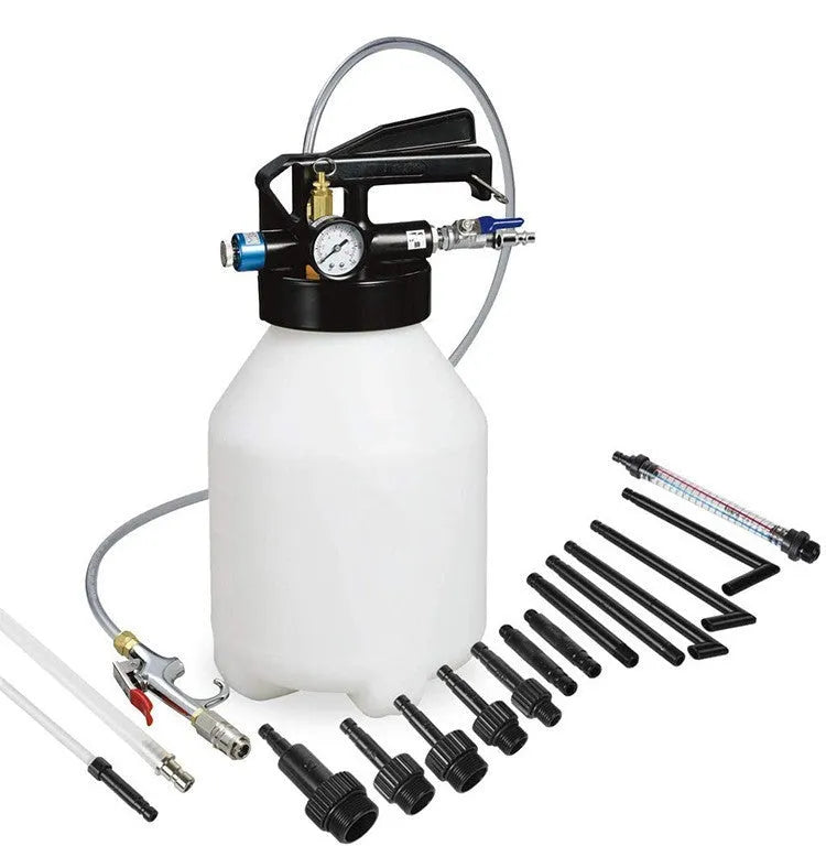 Pneumatic automatic transmission oil changer machine with 220W power.