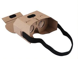 Cardboard virtual reality glasses viewer for smartphones between 4 and 6 inches screen size.
