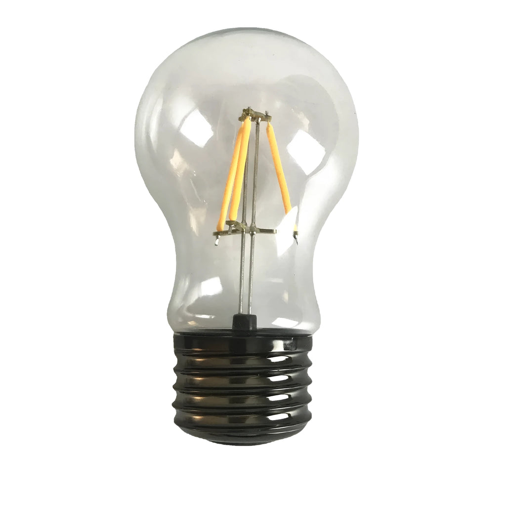 Magnetic levitation bulb night light floating above wooden base