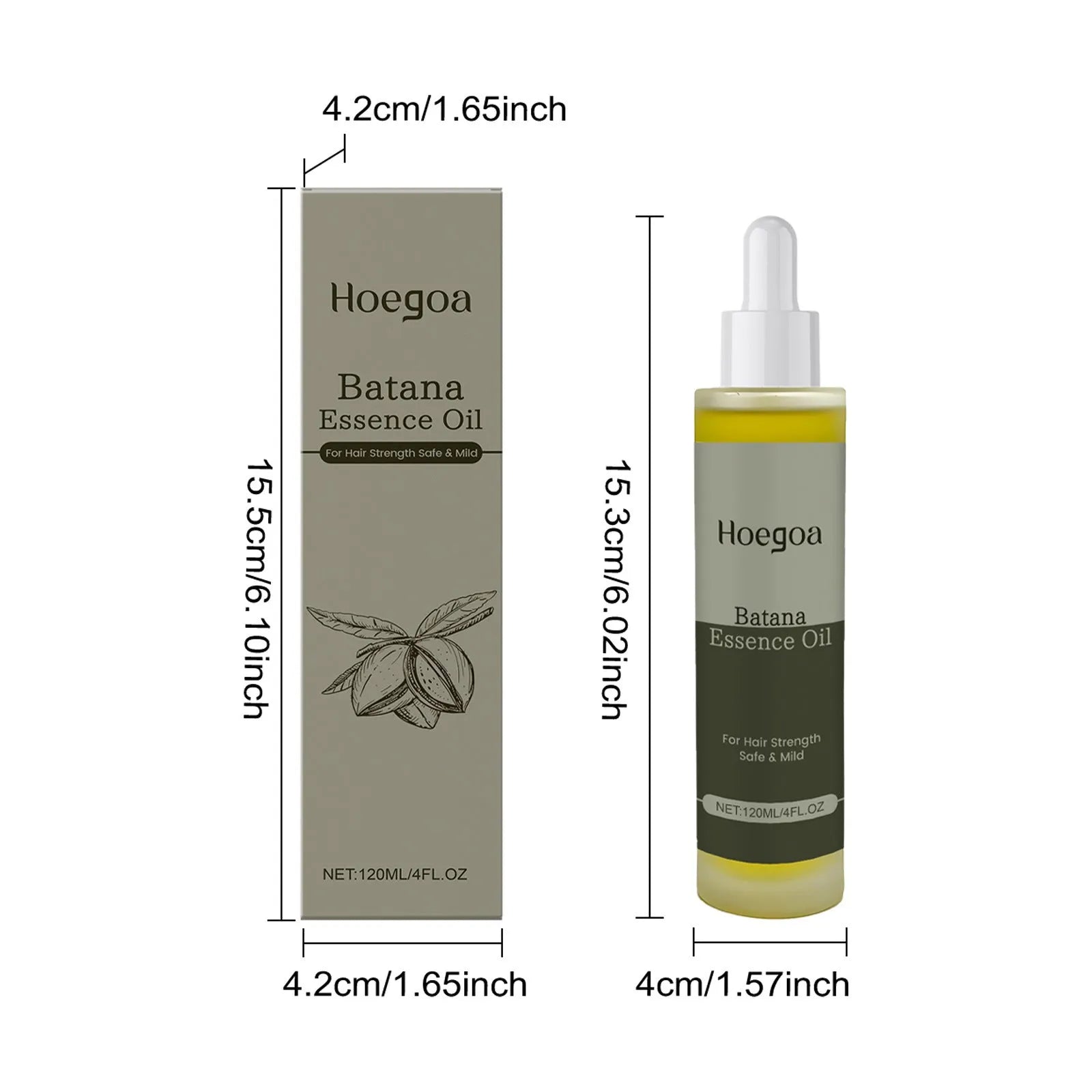 120ml bottle of Platthana Secret Hair Essential Oil with ginger and Platthana oils for gentle daily scalp treatment.