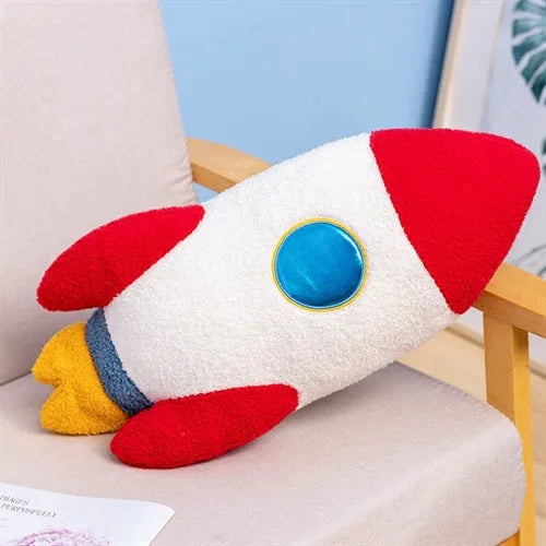 58cm astronaut outer space plush pillow toy with short plush fabric and PP cotton filling