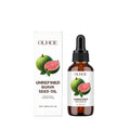 30ml bottle of guava seed facial oil with natural extracts.
