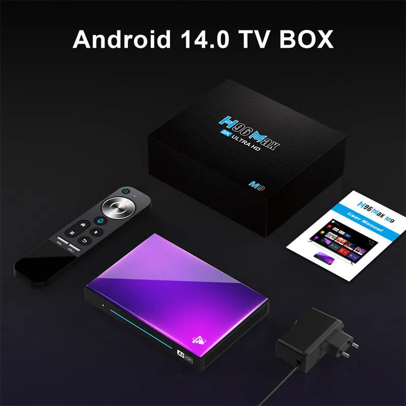 Android eight-core edge computing box set-top box development board with HDMI and remote control 96mm