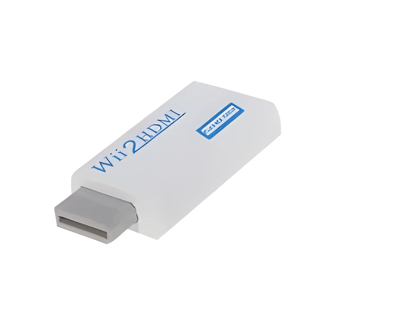 Wii to HDMI converter adapter with 3.5mm audio jack for connecting Nintendo Wii to HDMI displays