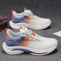 Men's low-top sneaker in mesh with a rotating buckle and rubber sole.