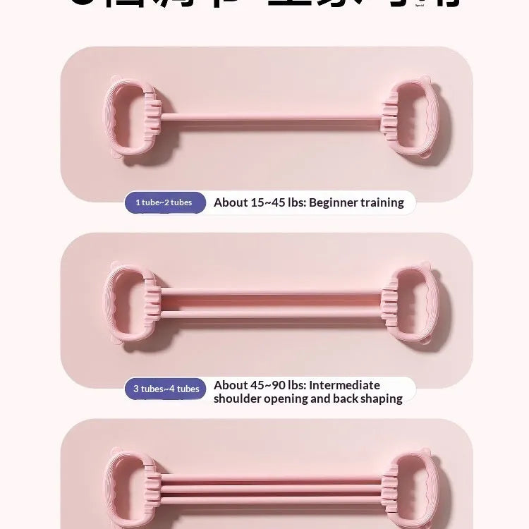 8-shaped puller for women back opener with cat ear non-slip handle in rock pink colour