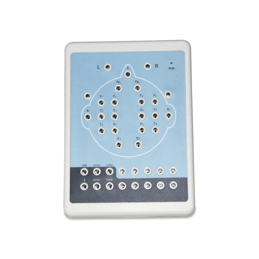 CE CONTEC KT88-1016 16-channel digital electroencephalogram and brain mapping system on a stand.