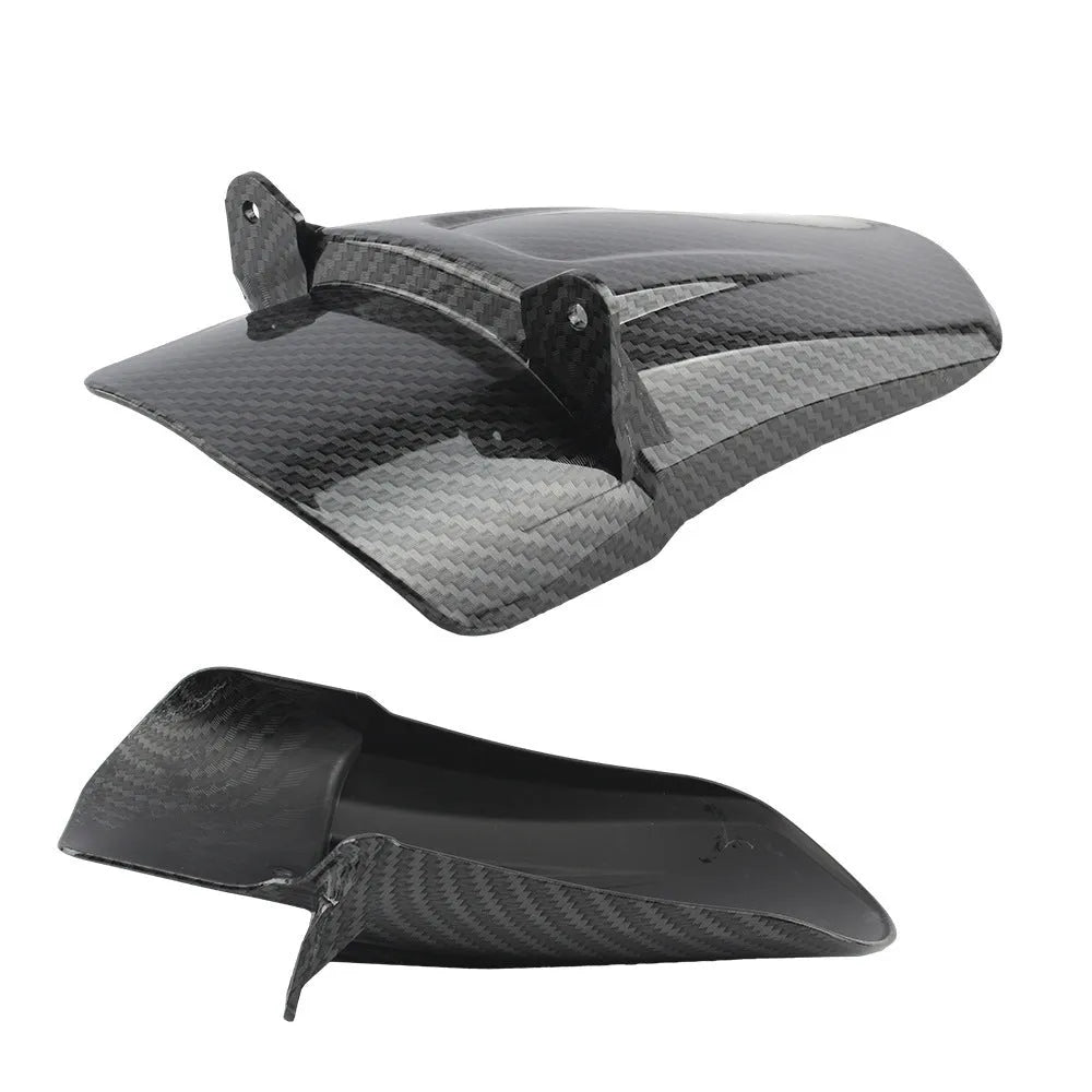 Carbon fibre motorcycle rear shock fender for Light Bee scrambler model SUR-106
