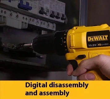 29Pieces Set DT70734T electric drill screwdriver set with TSTAK compatibility and locking bits