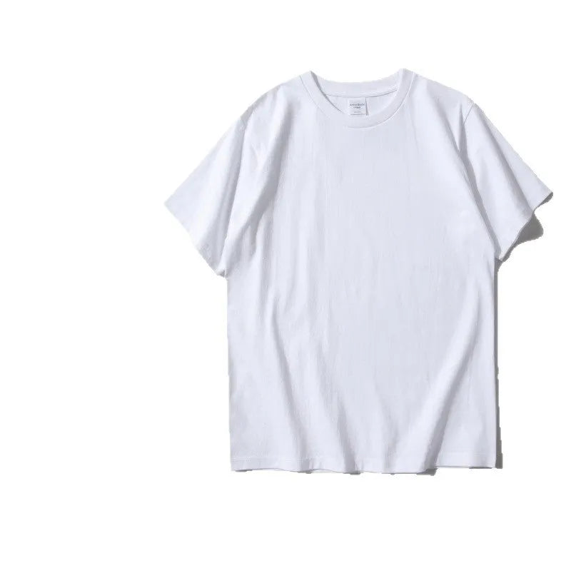 240g heavy cotton t-shirt in multiple colours with short sleeves and loose fit for teenagers
