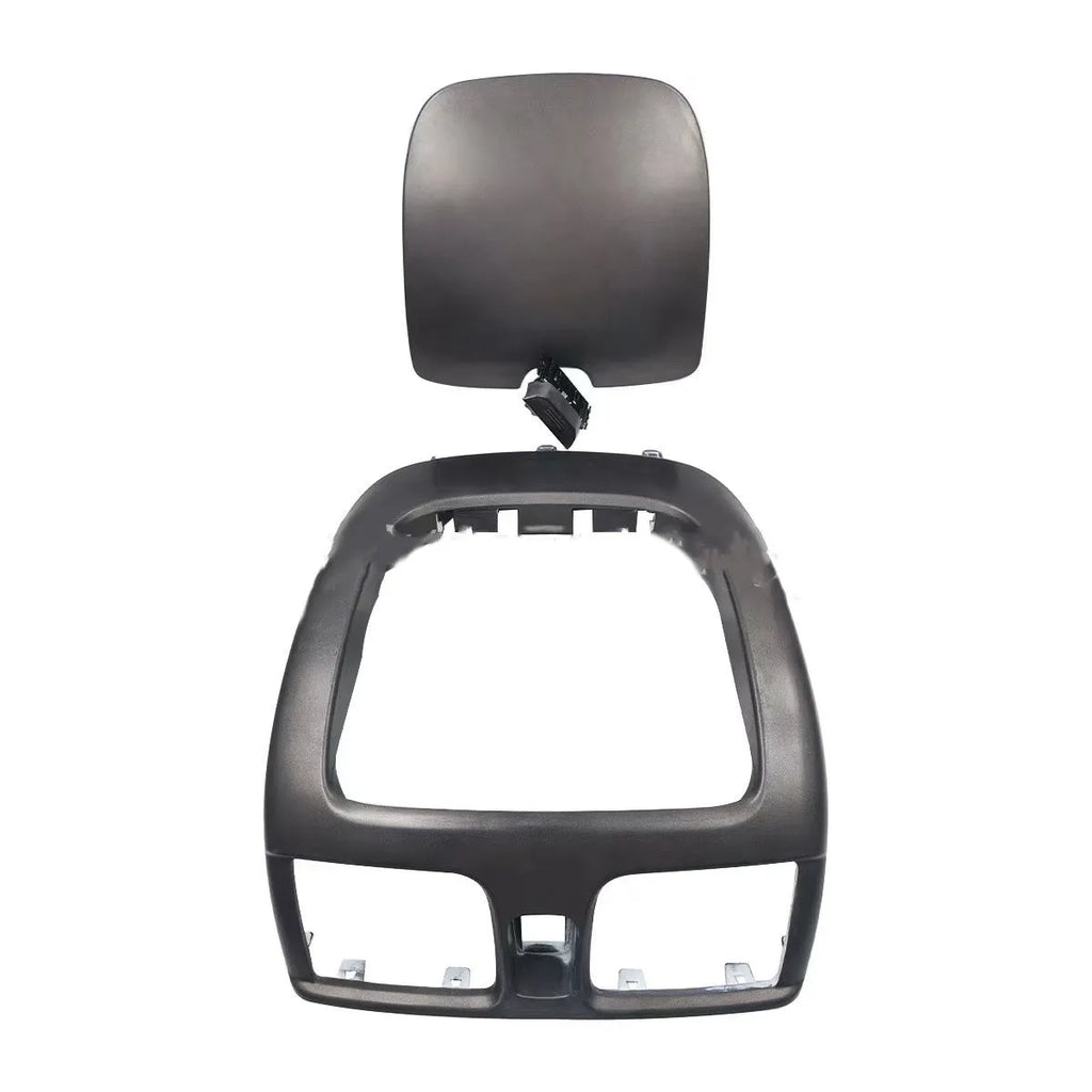 Black ABS plastic car instrument panel outlet face cover for Nissan, 36x29x9cm