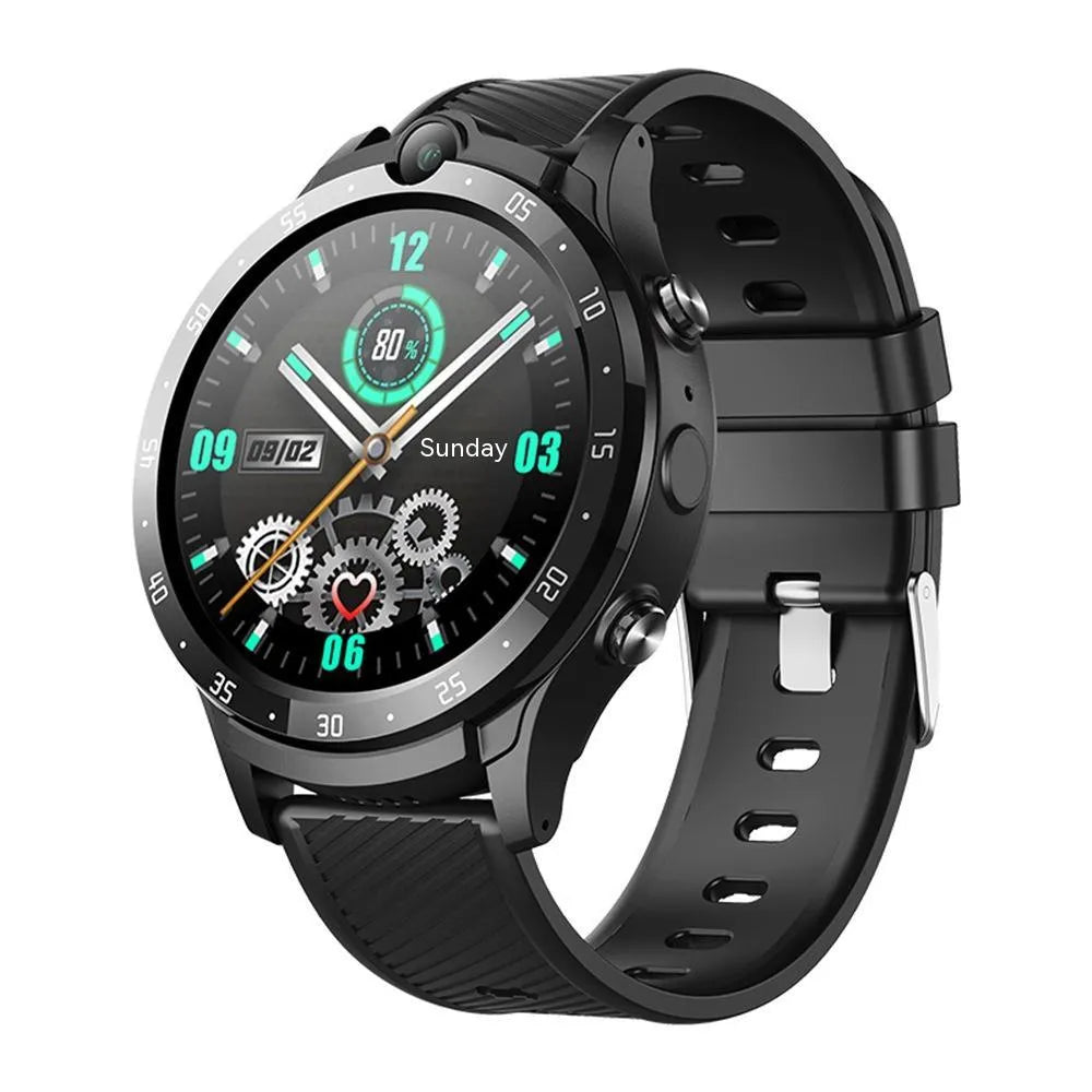 Smart Watch Watch3 black touch screen with Bluetooth calling and fitness tracking features