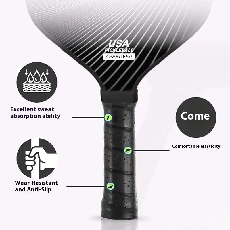Peak racket grip tape in grey, red or black, non-slip and sweat absorbing, for tennis and badminton handles