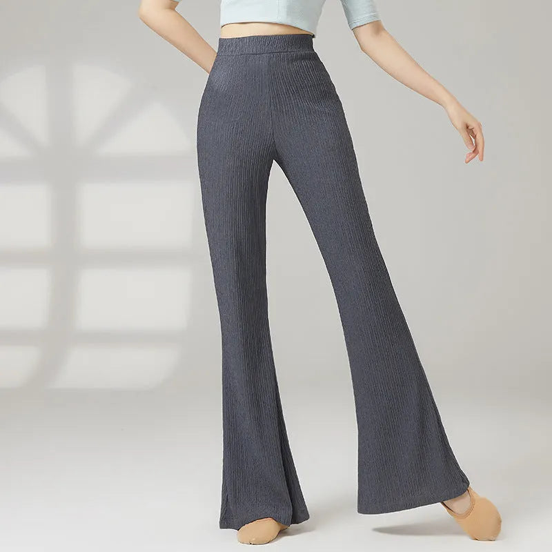 Female classical dance practice trousers in polyester fabric available in five colours with Asian sizing