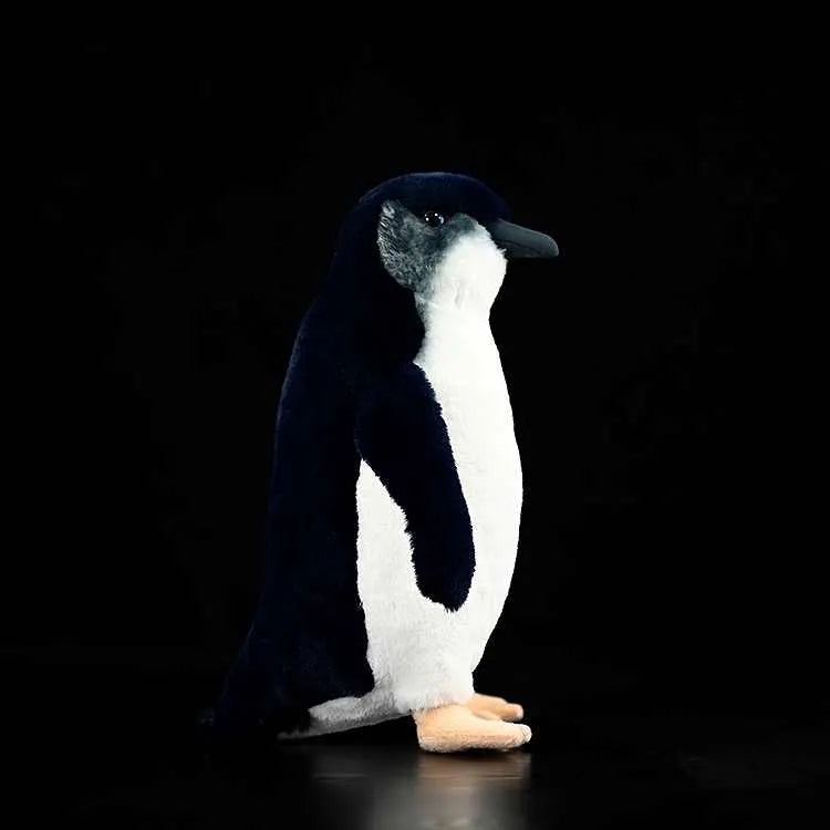 Little Blue Penguin stuffed animal toy doll, 27cm head to foot, chemical fibre plush with colloidal particle filling