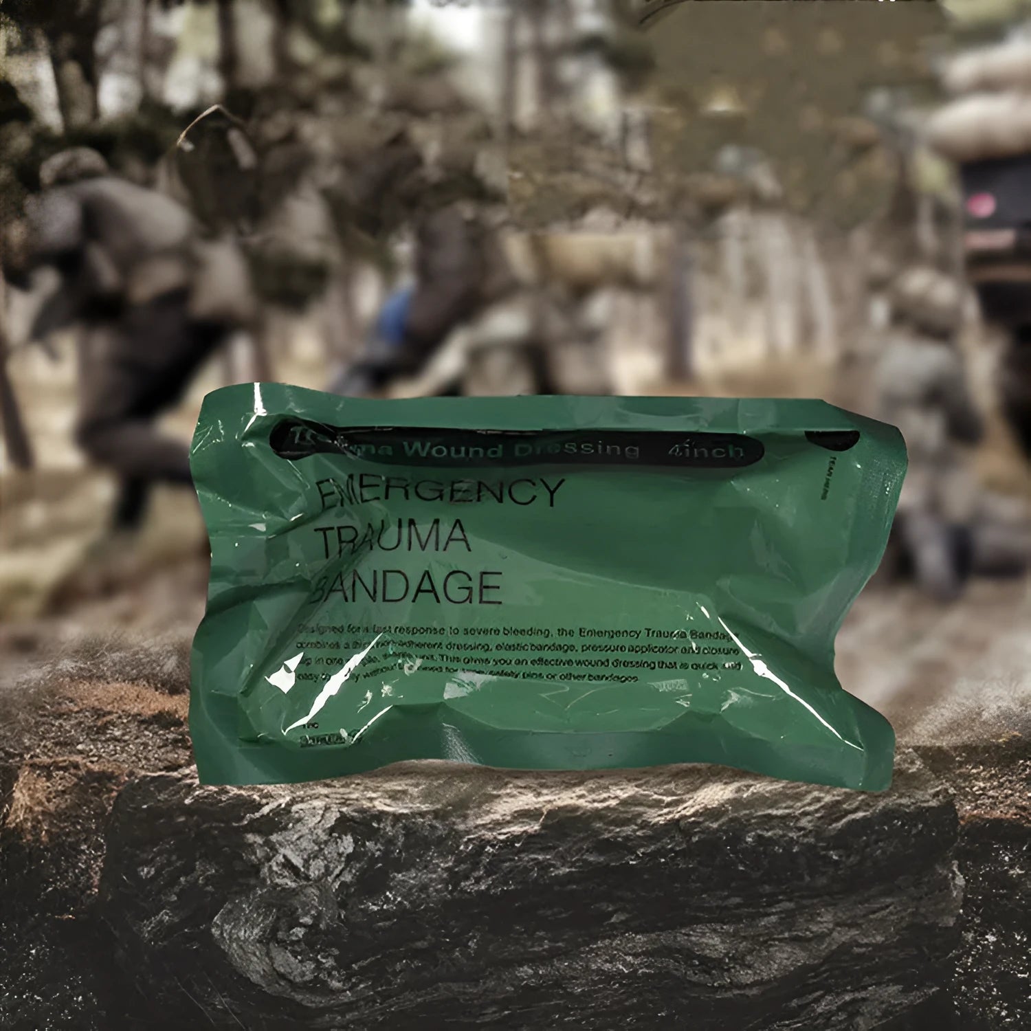 Israel Tactical outdoor first aid bandage 4-inch polyurethane stretchable for camping climbing trauma