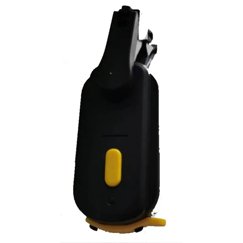 Black plastic electric wiper motor with 65mm blade for cleaning motorcycle helmet visors