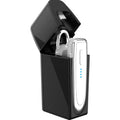 K23 wireless Bluetooth headset in black with sports style design, PC ABS body, and ear hook