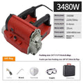 3480W wall planing machine with plastic housing, 82mm planing width, and 5mm planing depth