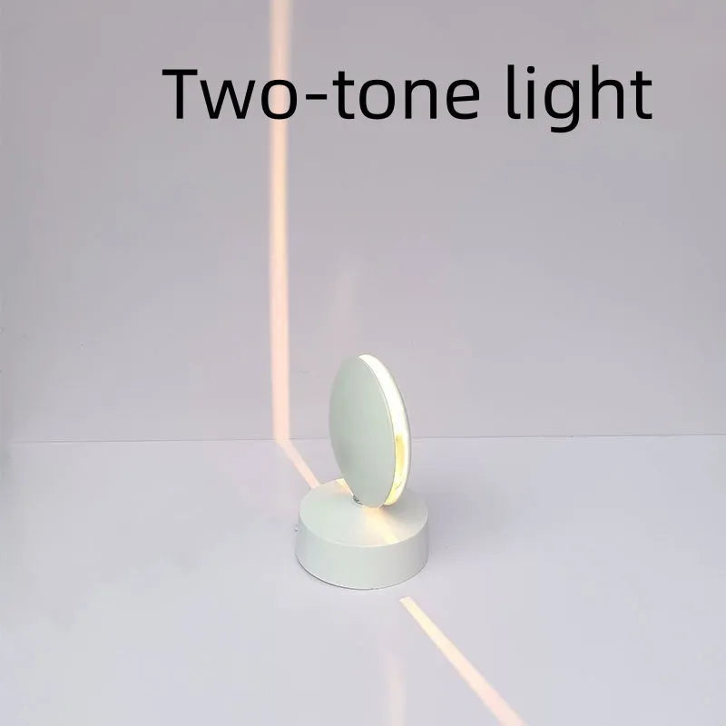 360-degree rotating linear light with RGB remote control in black shell for exhibition display