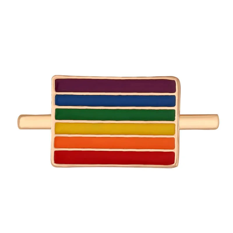 Cartoon cute rainbow love metal watch band for Apple watch with simple style and multiple colour options.