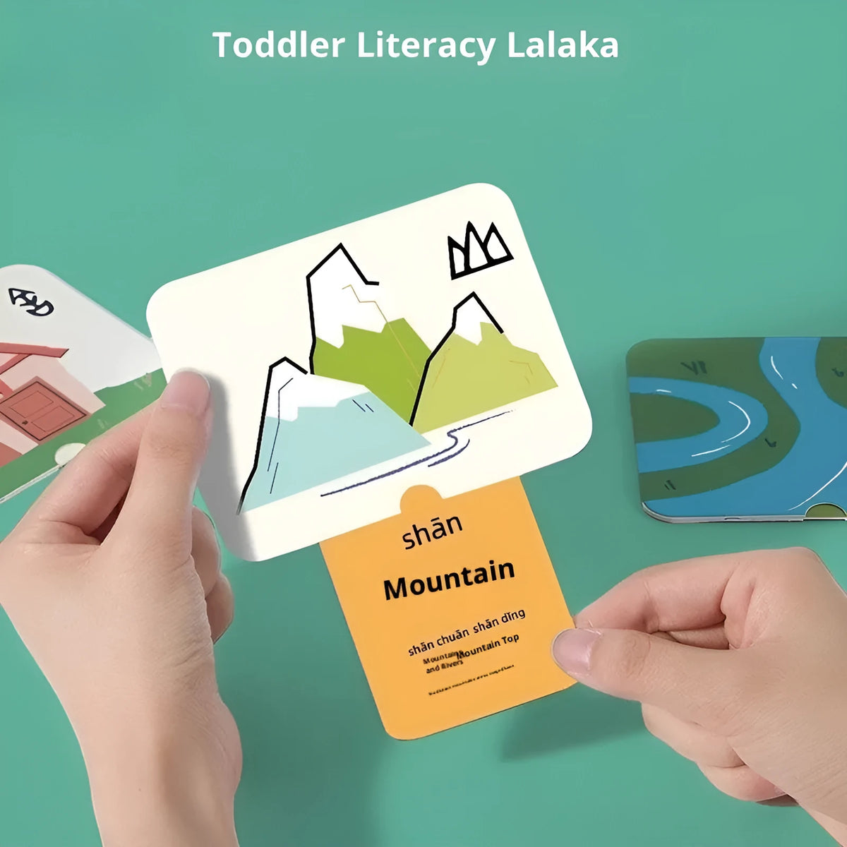 Lala Card Literacy Card set with card camera paper educational toy