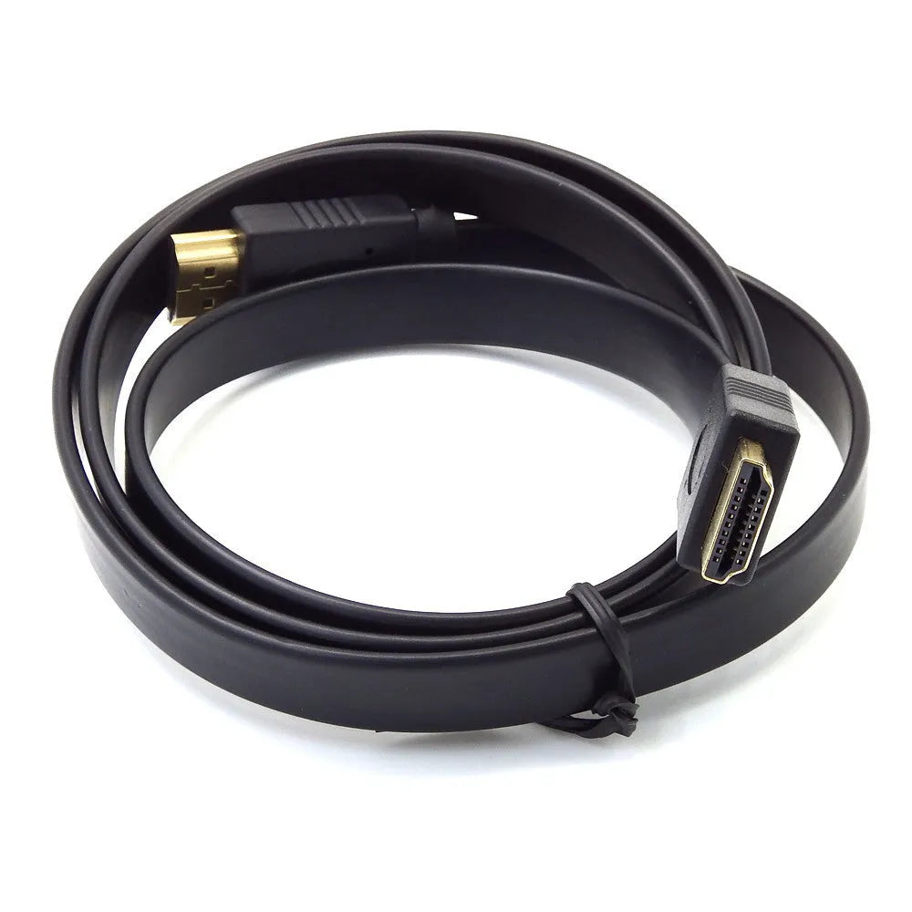HDMI flat cable Full HD male to male short length for TV and set-top box