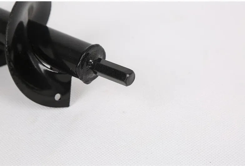High speed steel spiral loosening drill bit with round handle, 300mm length, for planting
