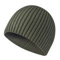 Men's warm acrylic knitted hat with conical crown and straight edge brim, average size, in black, gray, navy blue, army green, khaki, brown, wine red or white.