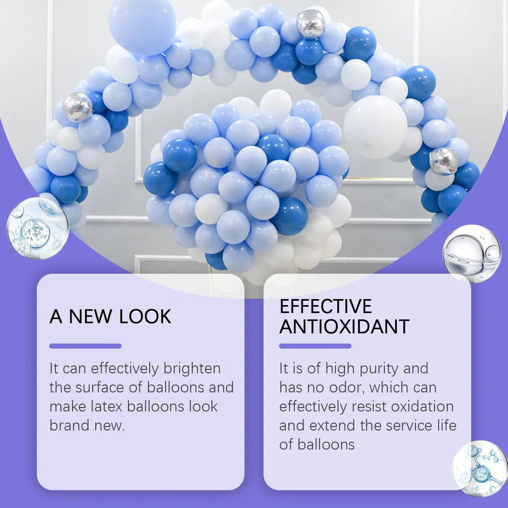 100ml balloon surface texture spray aerosol can for creating shiny finishes on event decorations