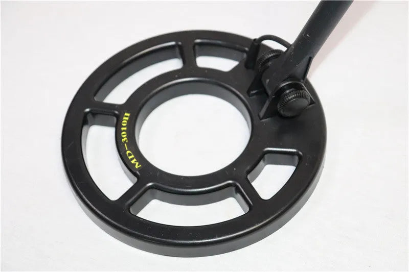 MD3010II underground metal detector with coil and control box on ground