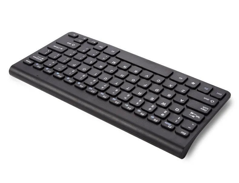 Black and white wireless keyboard and mouse set with 4G connectivity showing 10-metre range