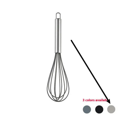 12-piece black silicone kitchen utensil set with tools stored in a rotating countertop storage bucket