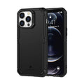 Military regulations fall-proof TPU PC back cover case for iPhone 14 series in black