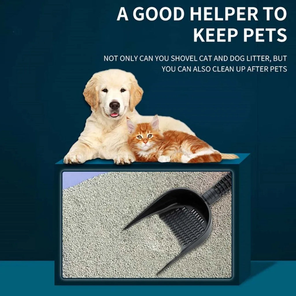 Aquarium sand shovel with extendable handle and quick-drain design for fish tank maintenance